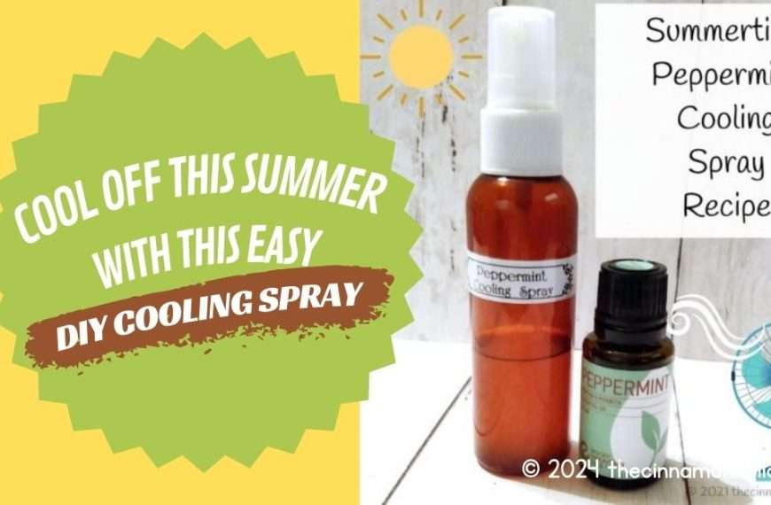 Summer Peppermint Cooling Spray Recipe