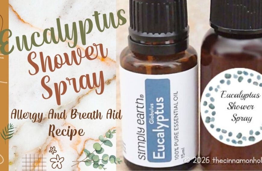 eucalyptus shower spray recipe and label