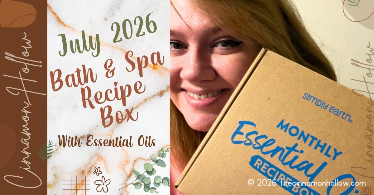 Simply Earth July 2026 Bath and Spa Recipe Box